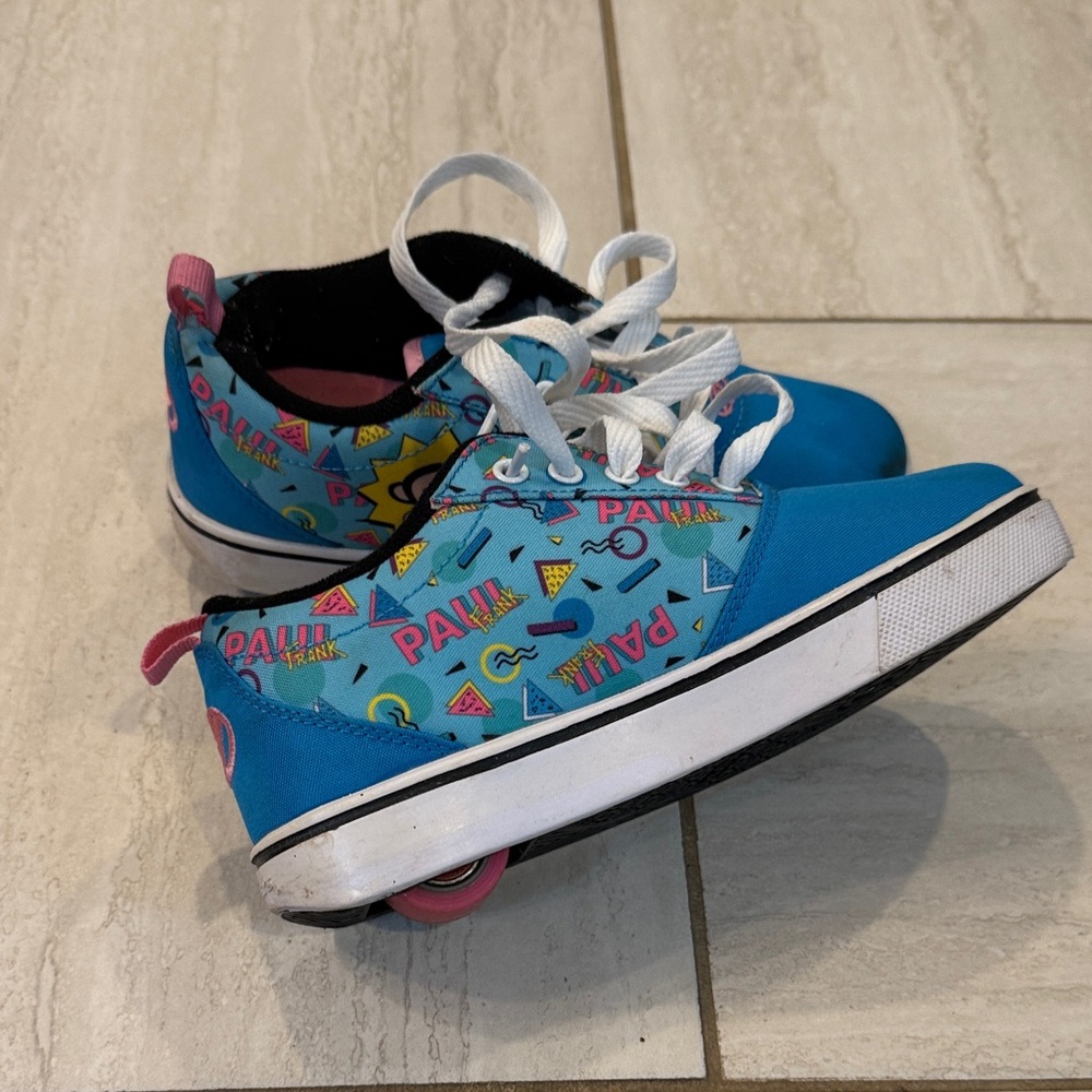 Heelys Paul Frank Blue and Pink Kids Sneakers youth 3